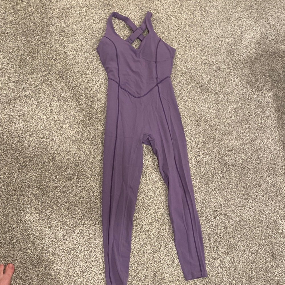 Vitality body suit purple size medium